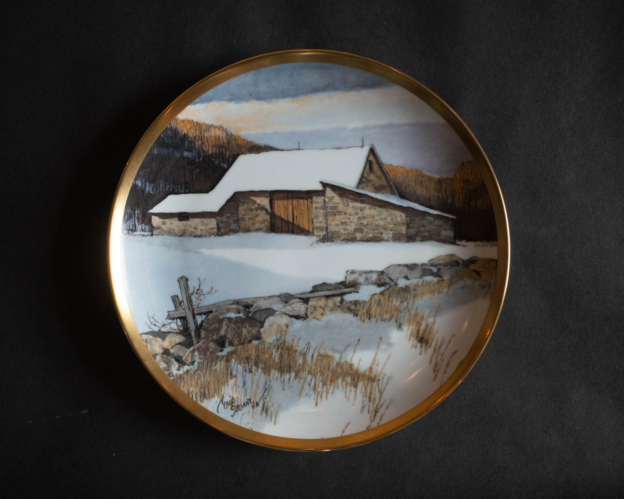 Eric Sloane Painting Title: Winter Morning